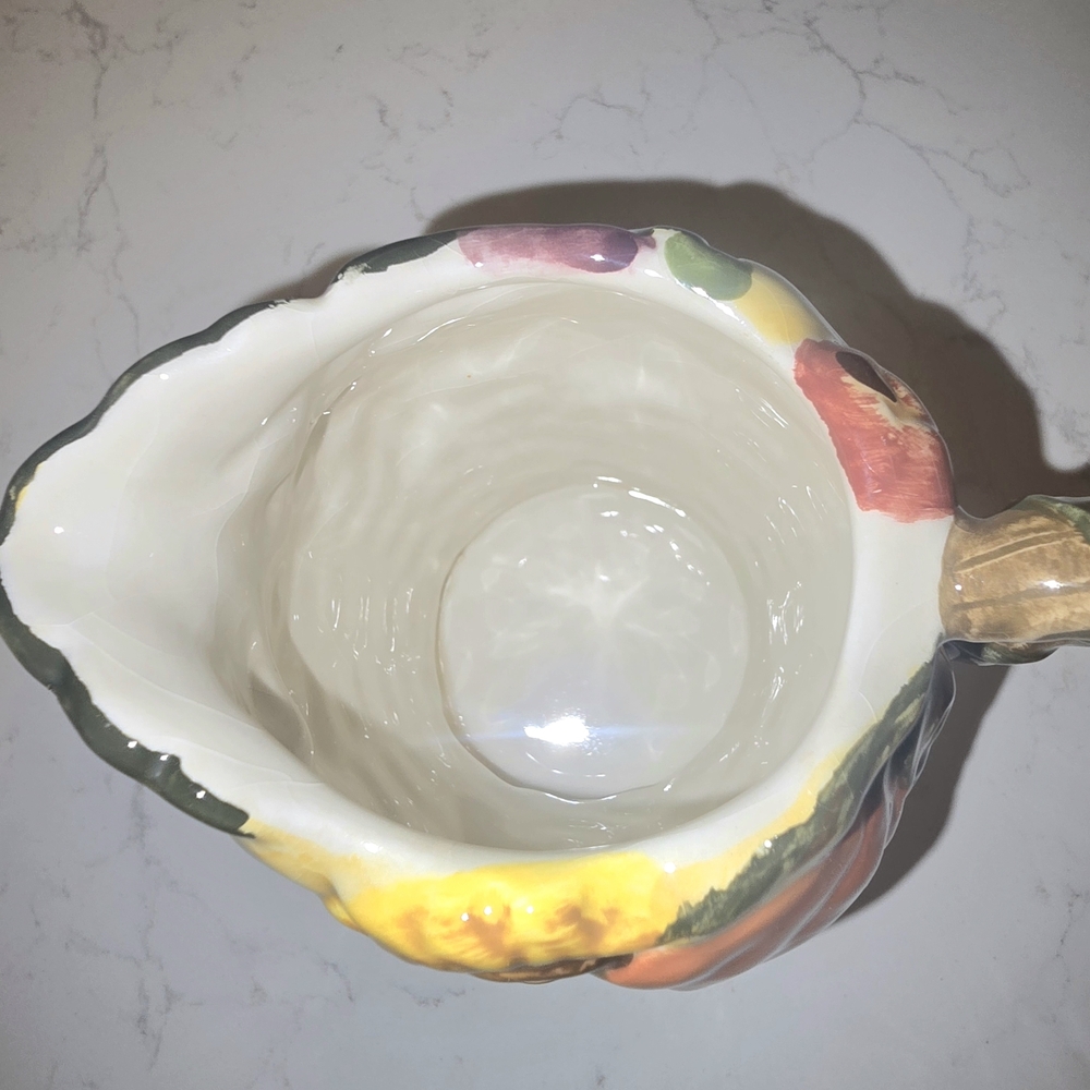 Colorful Ceramic Creamer Set with Fruit Design - Picture 2 of 5